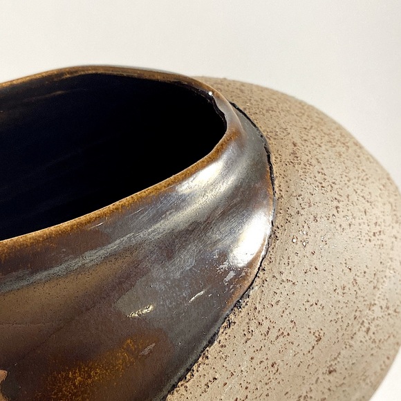 Large vintage 1998 Art Deco style vase - Picture 13 of 16